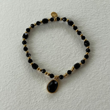 ThreeM Bracelet Black Pearls