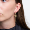 Pure By Nat Willow Chain Earrings