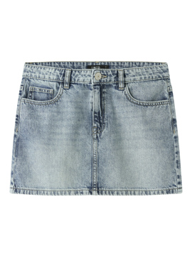 LMTD Bett Denim Short Skirt